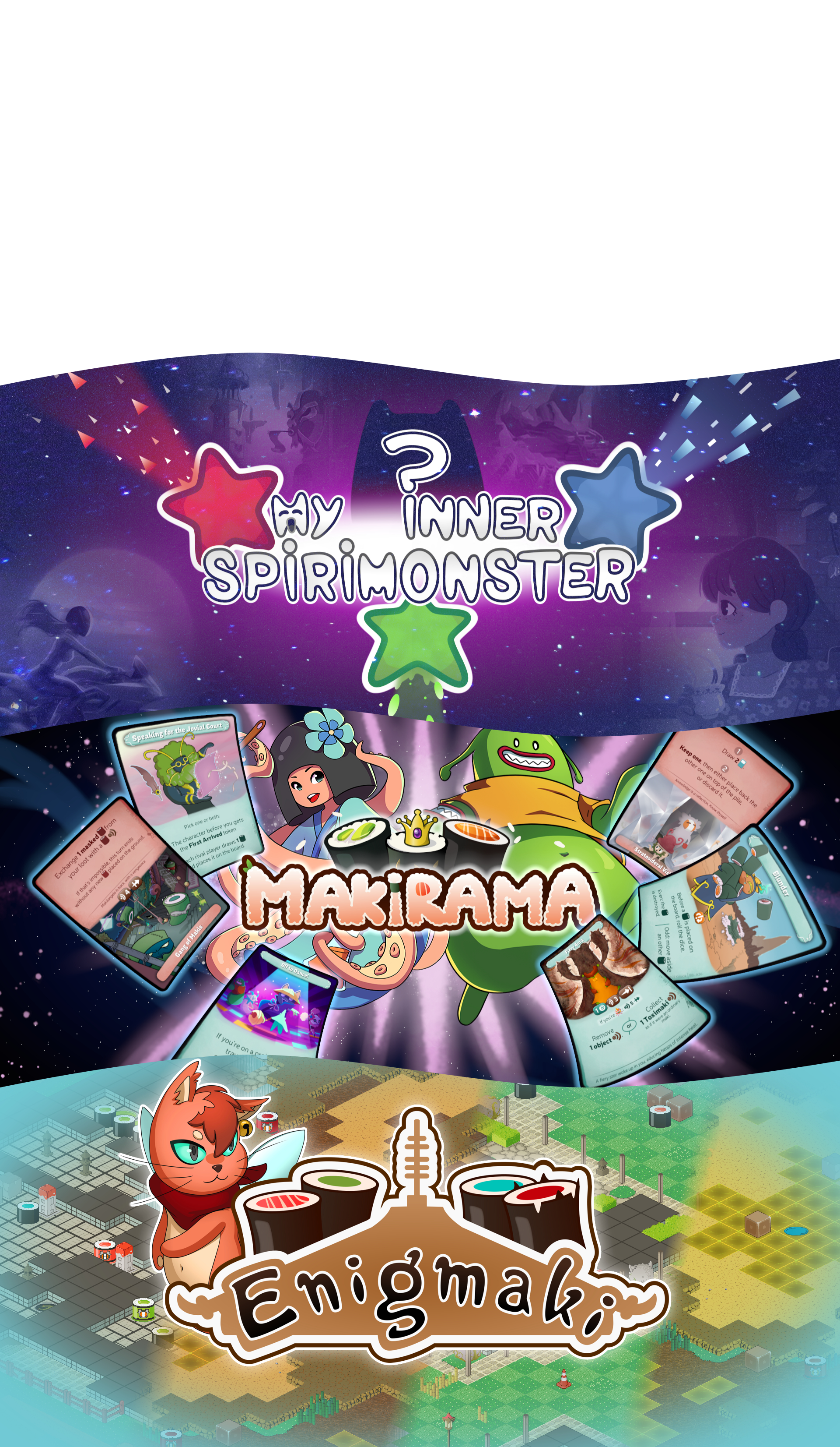 Enter the Multicosm: Welcome friends! Dive into our games and explore the Multicosm, a series of interconnected worlds with their unique creatures, landscapes, and experiences. Enjoy the adventure!